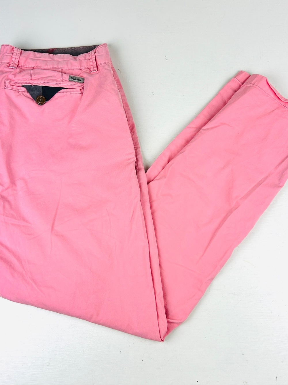 Barbour Pants 36x32 Pink Men’s Chino Pants Straight